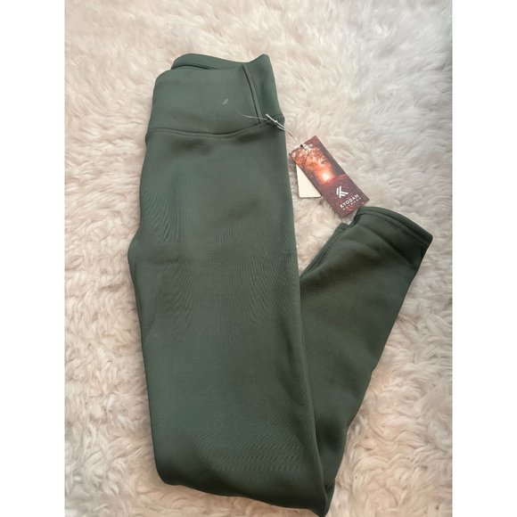 NWT Kyodan Outdoor Fleece Lined Leggings Size L - Picture 1 of 8